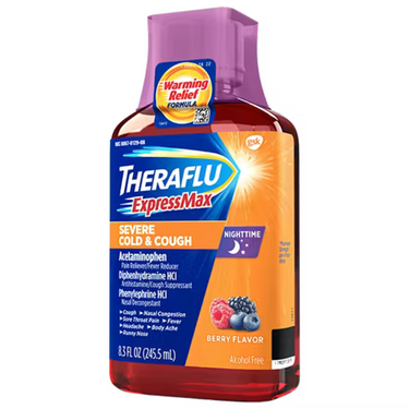 Theraflu ExpressMax Nighttime Cold and Cough Medicine